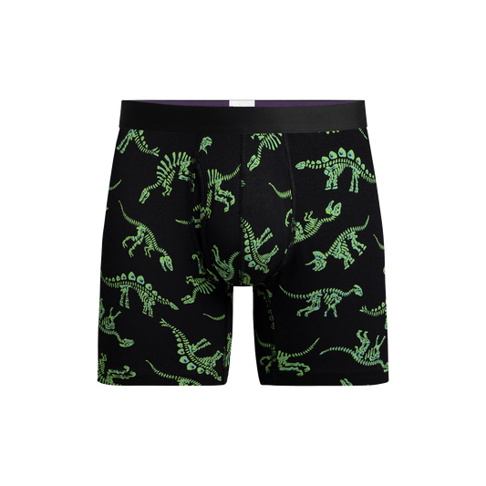 Boxer Brief w/ Fly | Electric Dino