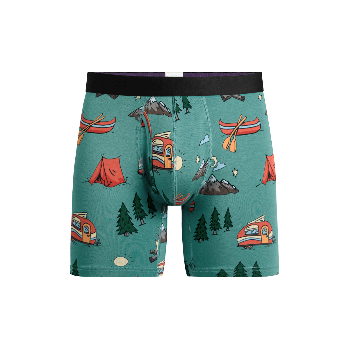 Boxer Brief w/ Fly | Happy Camper