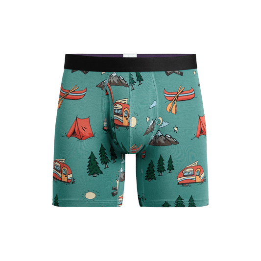 Boxer Brief w/ Fly | Happy Camper