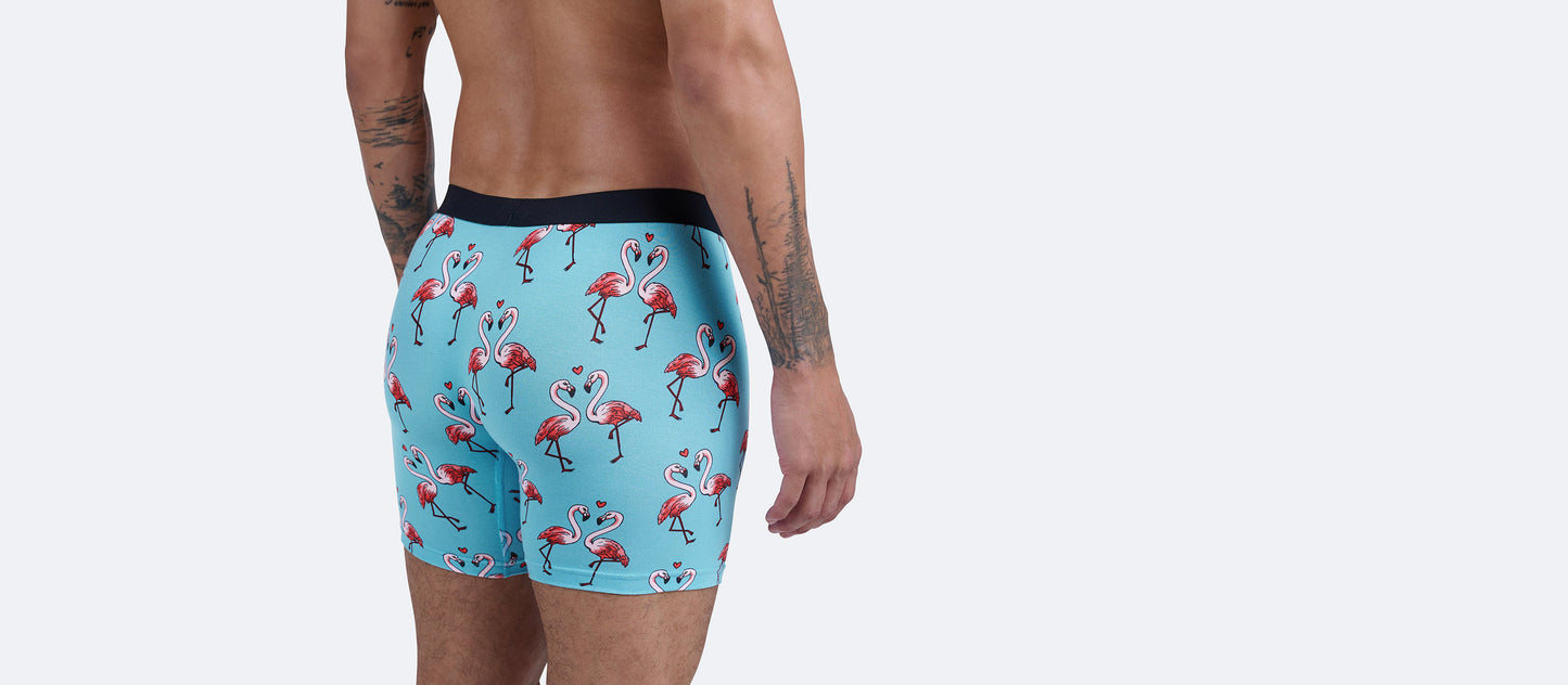 Boxer Brief w/ Fly | Love Birds