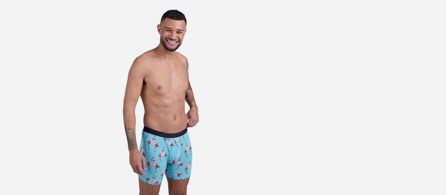 Boxer Brief w/ Fly | Love Birds