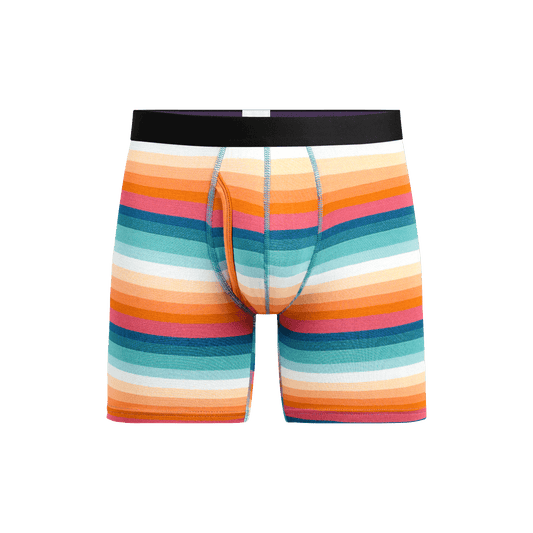 Boxer Brief w/ Fly | Pool Stripes