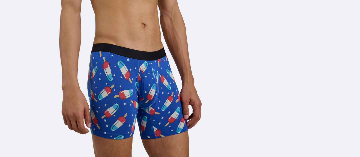 Boxer Brief w/ Fly | Patriotic Pops