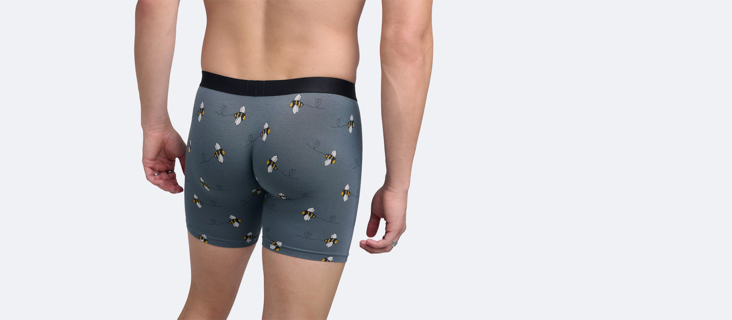 The Ball Caddy™ Boxer Brief w/ Fly | Let It Bee