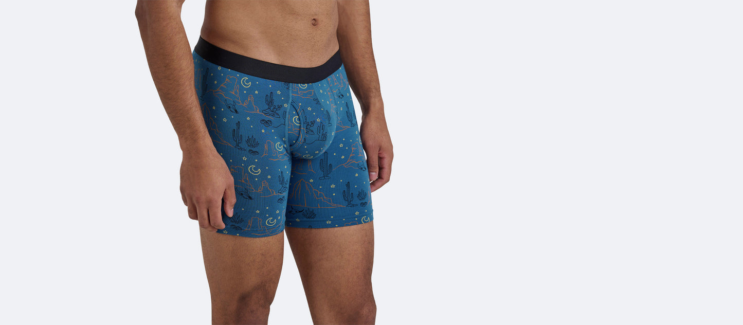 The Ball Caddy™ Boxer Brief w/ Fly | Desert Sky