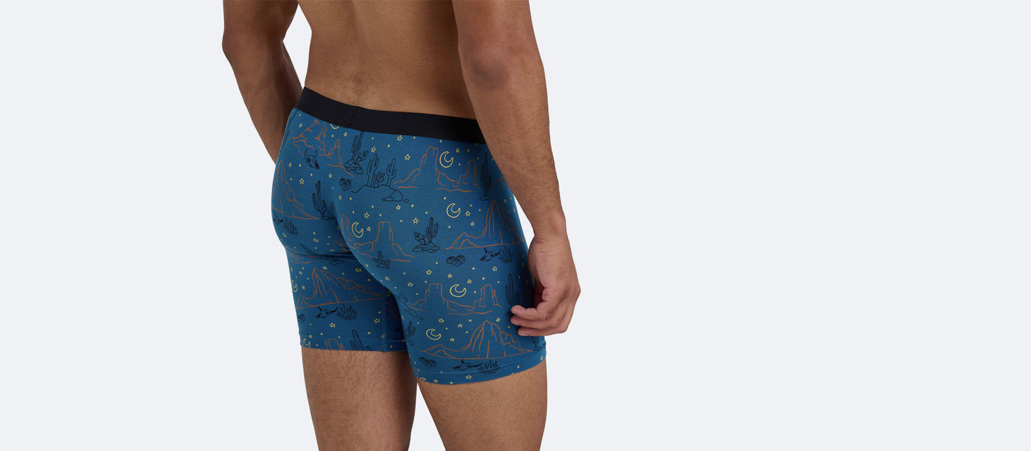 The Ball Caddy™ Boxer Brief w/ Fly | Desert Sky