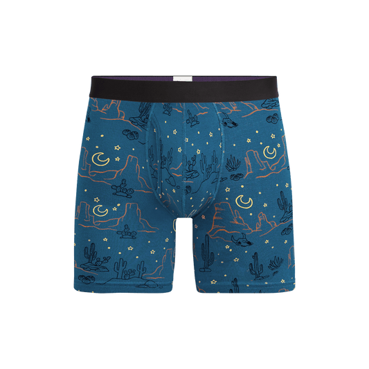 The Ball Caddy™ Boxer Brief w/ Fly | Desert Sky