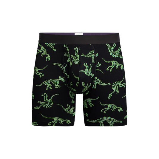 The Ball Caddy™ Boxer Brief w/ Fly | Electric Dino