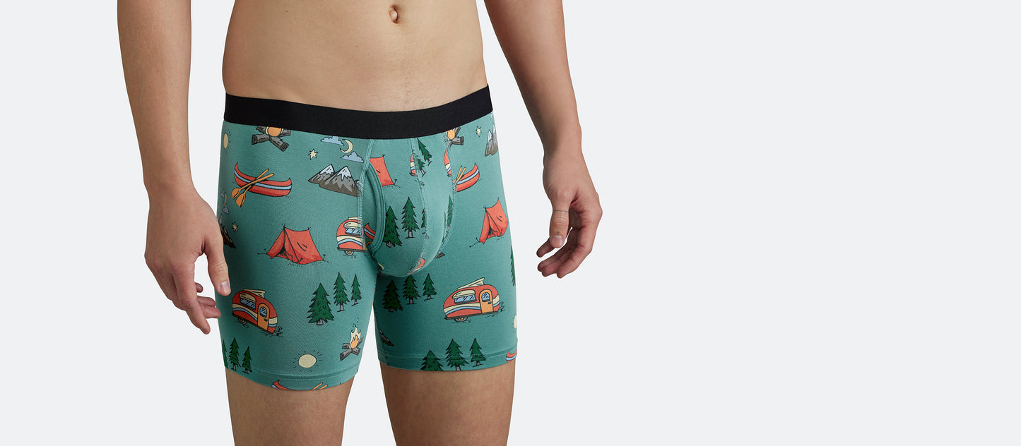 The Ball Caddy™ Boxer Brief w/ Fly | Happy Camper