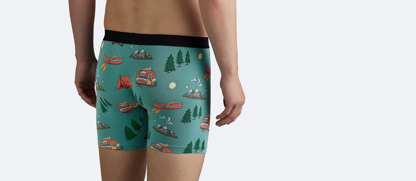 The Ball Caddy™ Boxer Brief w/ Fly | Happy Camper