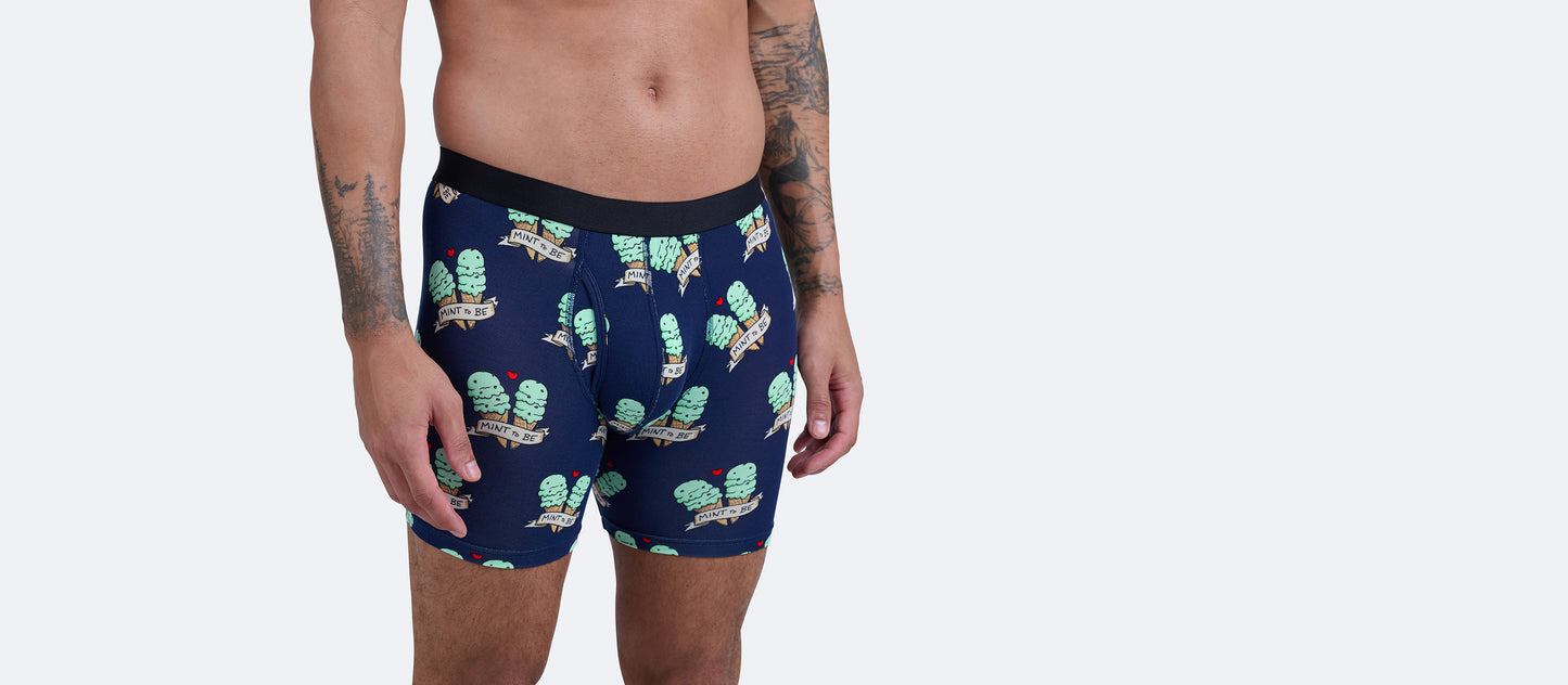 The Ball Caddy™ Boxer Brief w/ Fly | Mint To Be