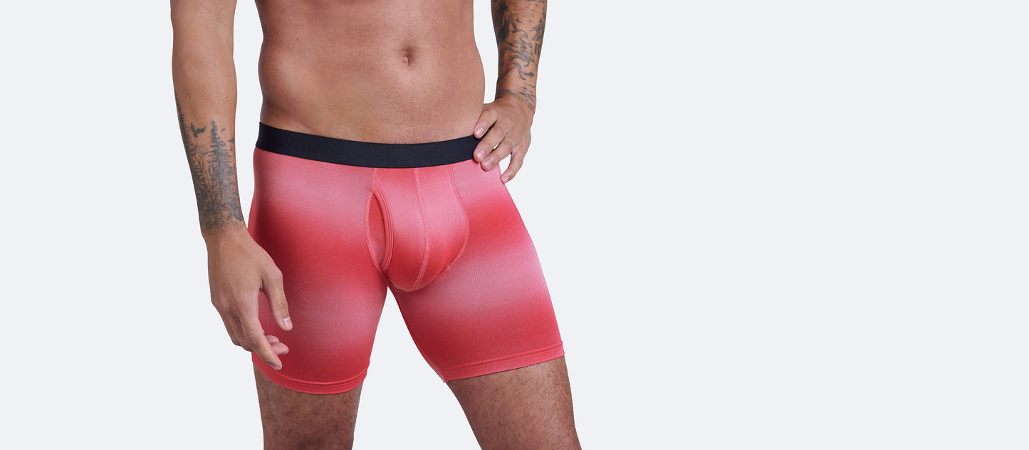 The Ball Caddy™ Boxer Brief w/ Fly | Pink Ombre