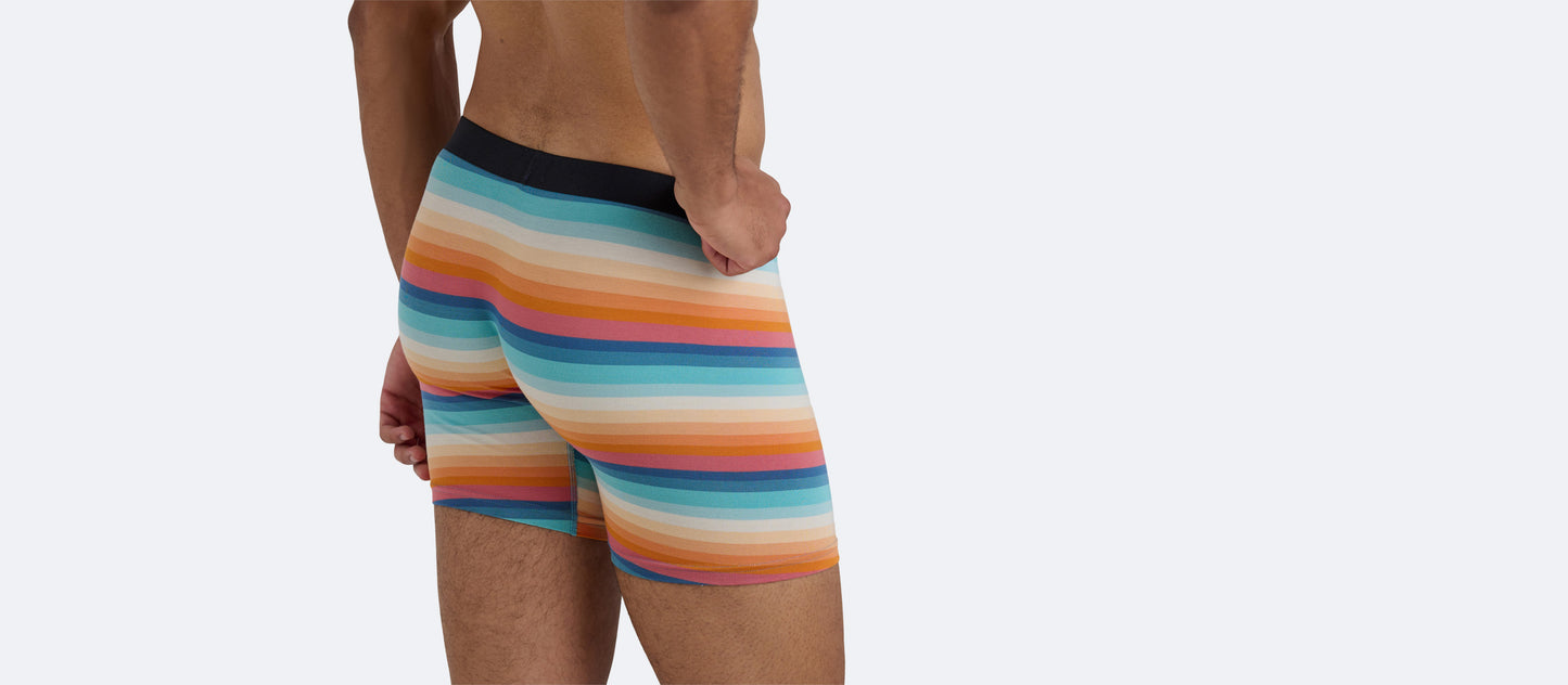 The Ball Caddy™ Boxer Brief w/ Fly | Pool Stripes