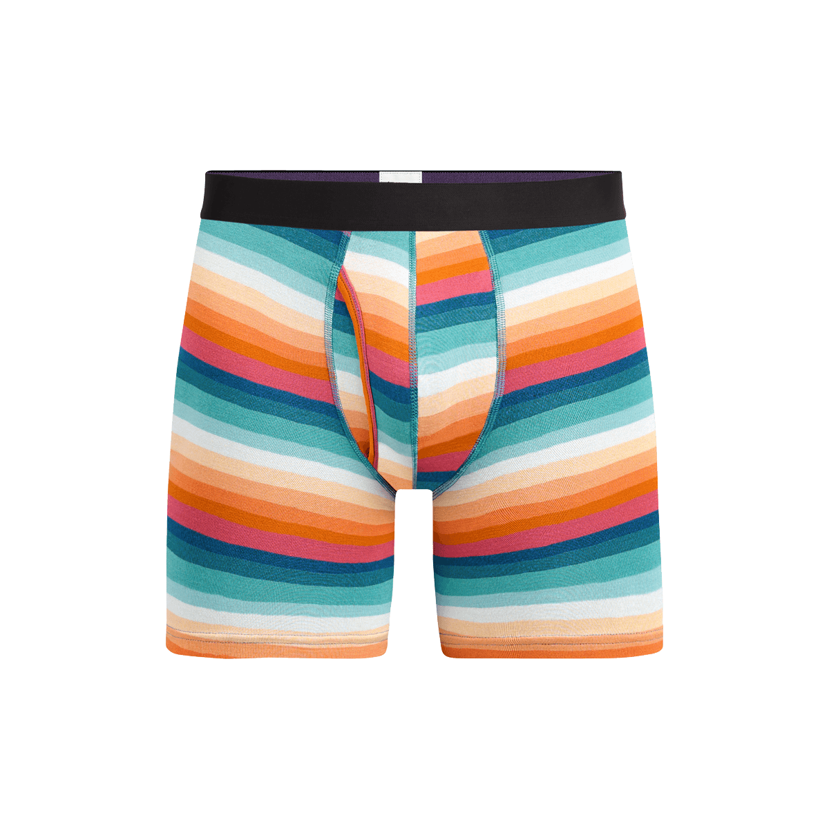 The Ball Caddy™ Boxer Brief w/ Fly | Pool Stripes