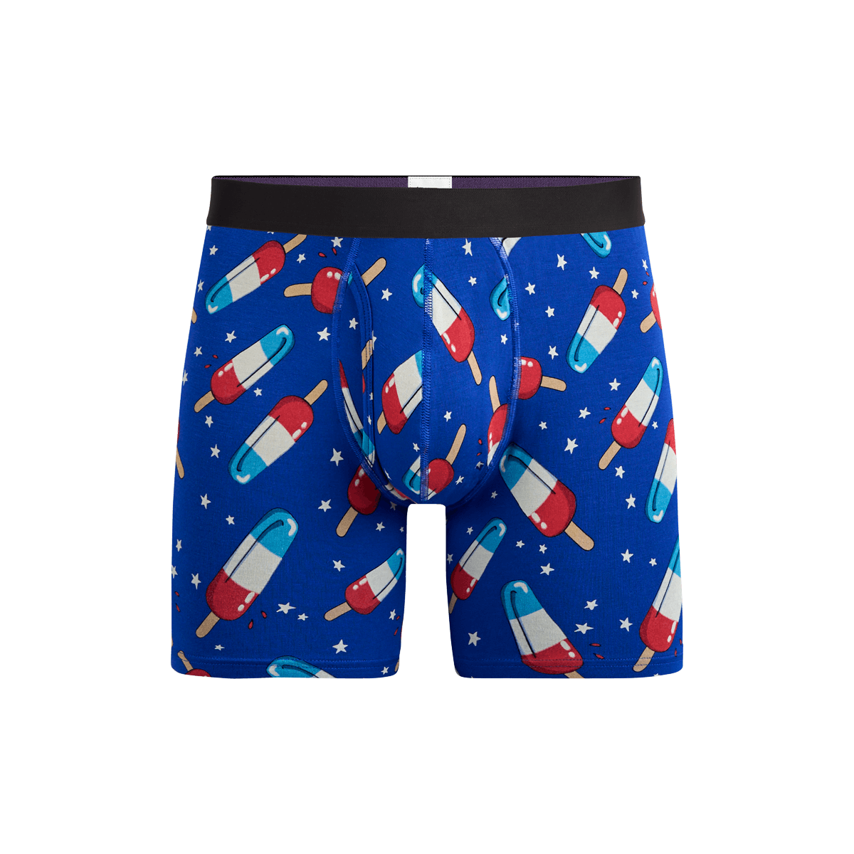 The Ball Caddy™ Boxer Brief w/ Fly | Patriotic Pops