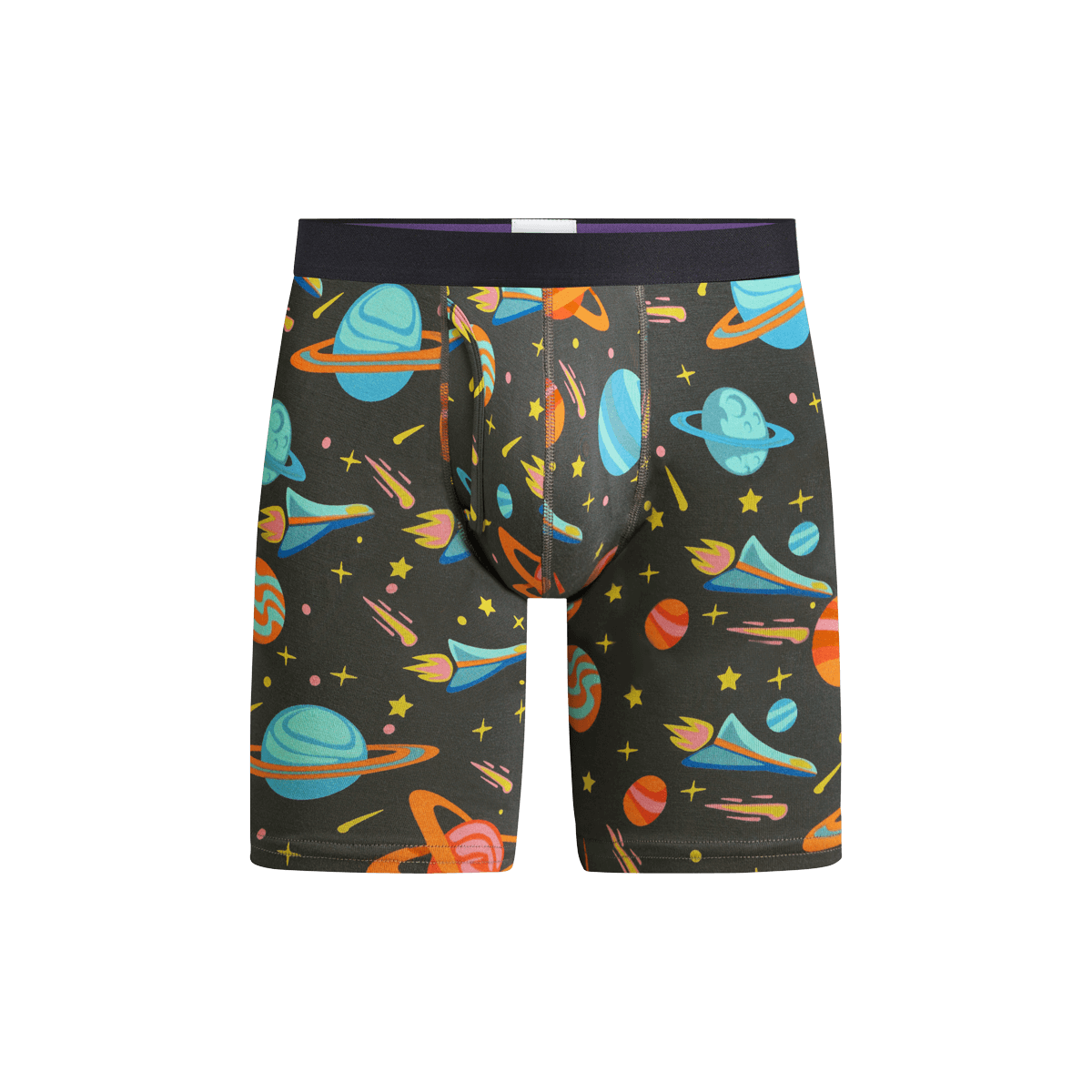 The Ball Caddy™ Long Boxer Brief w/ Fly | Blast Off