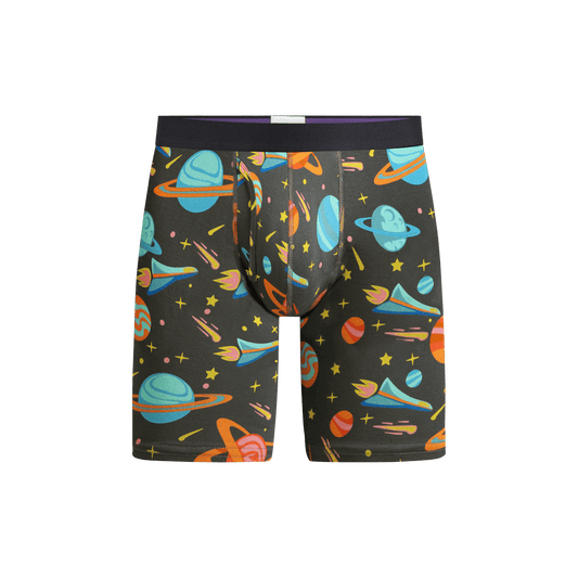 The Ball Caddy™ Long Boxer Brief w/ Fly | Blast Off