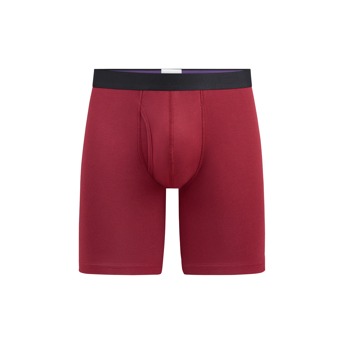 The Ball Caddy™ Long Boxer Brief w/ Fly | Cabernet