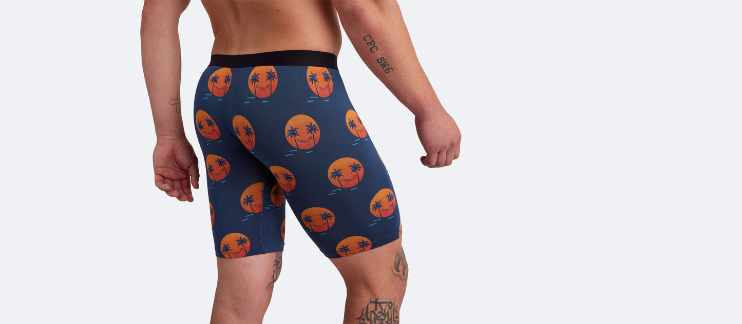 The Ball Caddy™ Long Boxer Brief w/ Fly | Chill AF