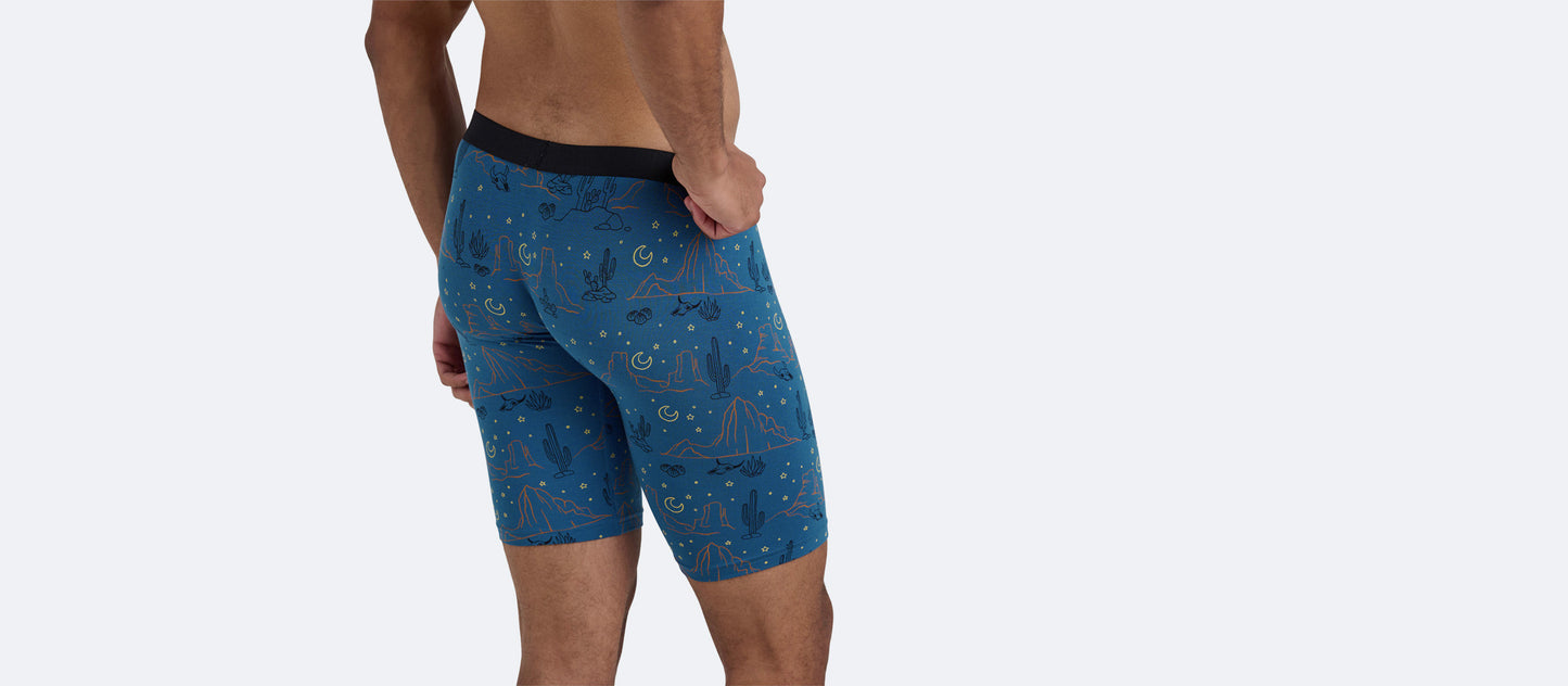 The Ball Caddy™ Long Boxer Brief w/ Fly | Desert Sky