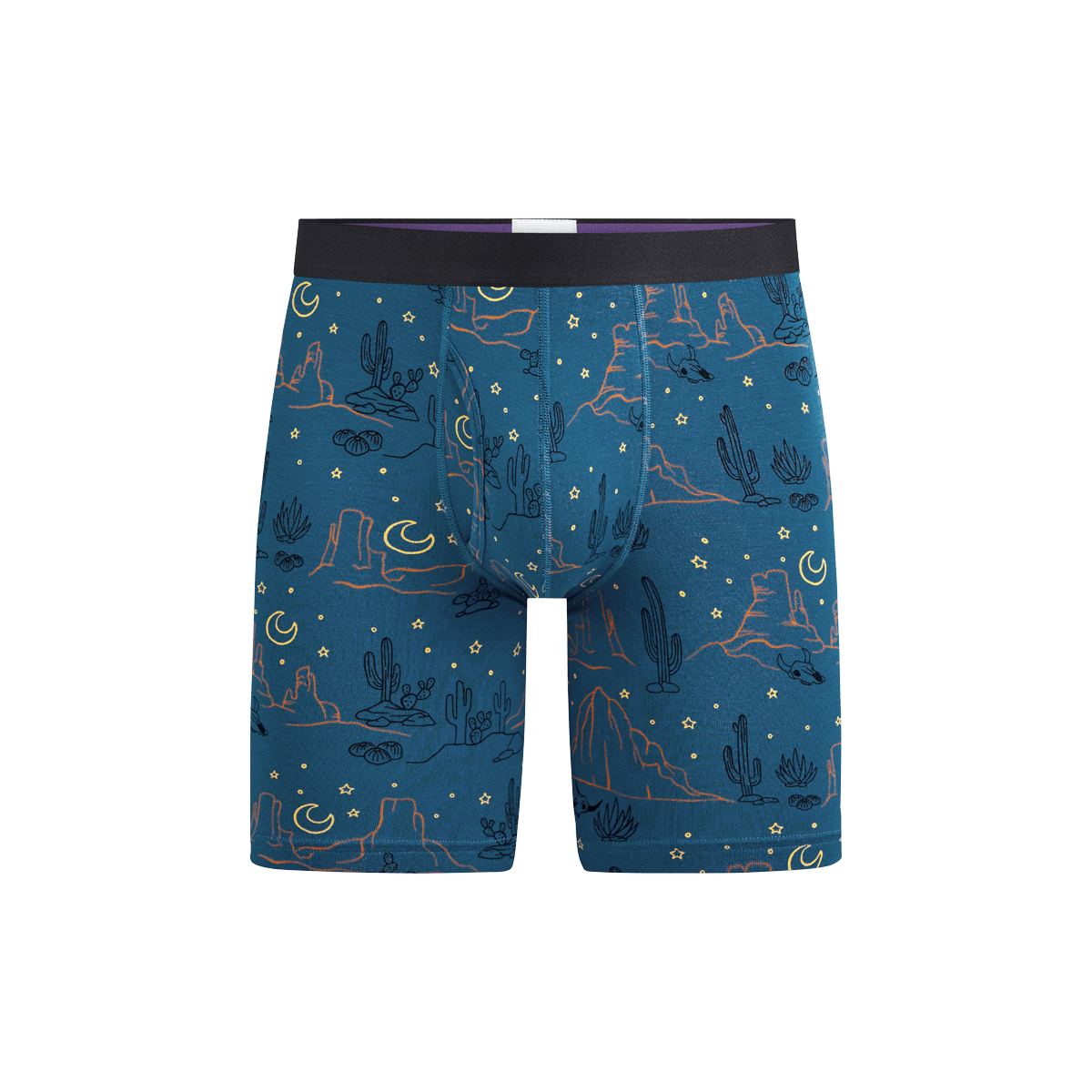 The Ball Caddy™ Long Boxer Brief w/ Fly | Desert Sky