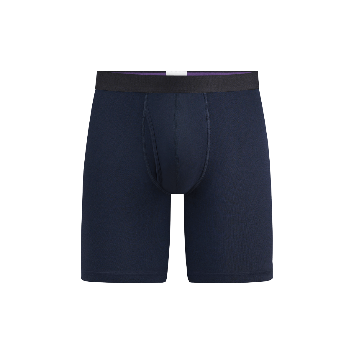 The Ball Caddy™ Long Boxer Brief w/ Fly | Dark Sapphire