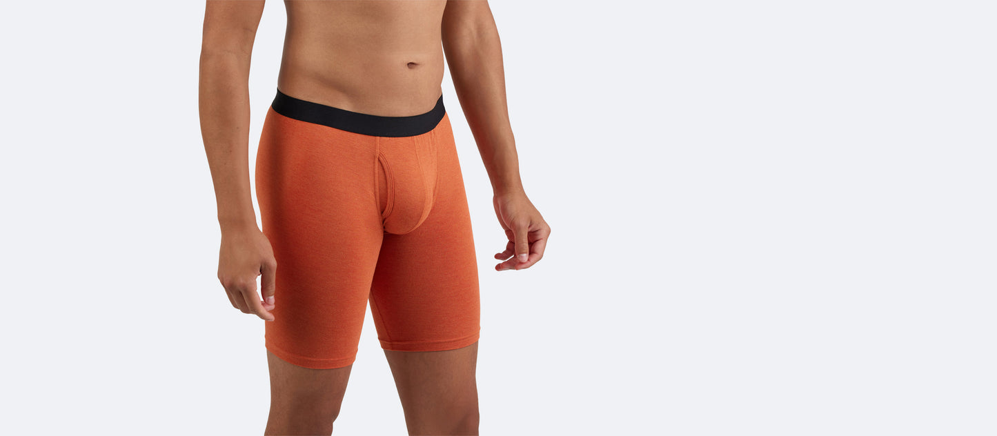 The Ball Caddy™ Long Boxer Brief w/ Fly | Heather Terra