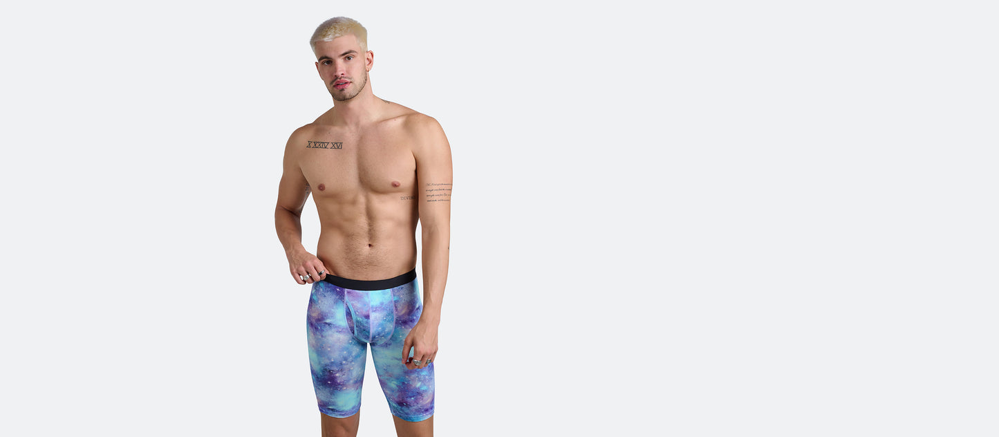 The Ball Caddy™ Long Boxer Brief w/ Fly | Galaxy