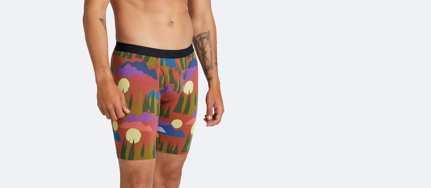 The Ball Caddy™ Long Boxer Brief w/ Fly | Mountain High