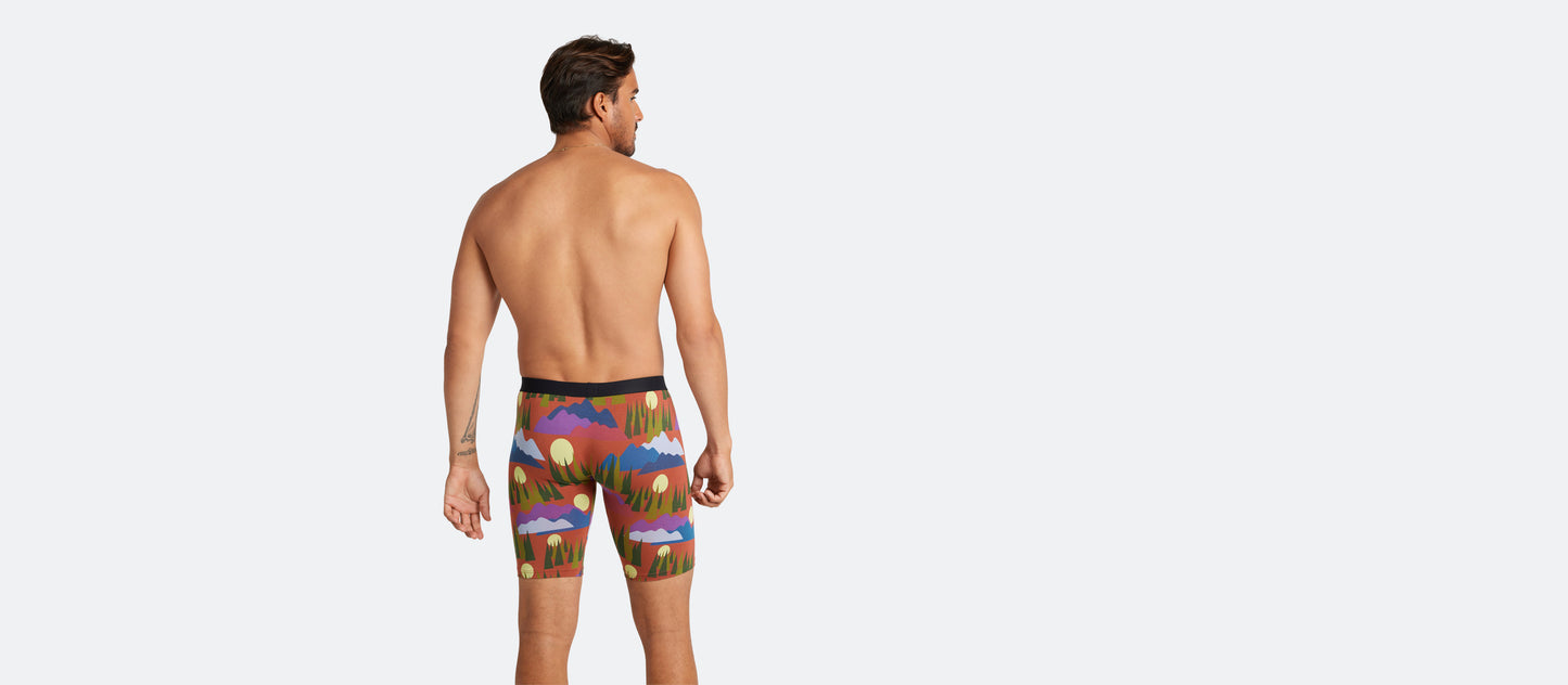 The Ball Caddy™ Long Boxer Brief w/ Fly | Mountain High