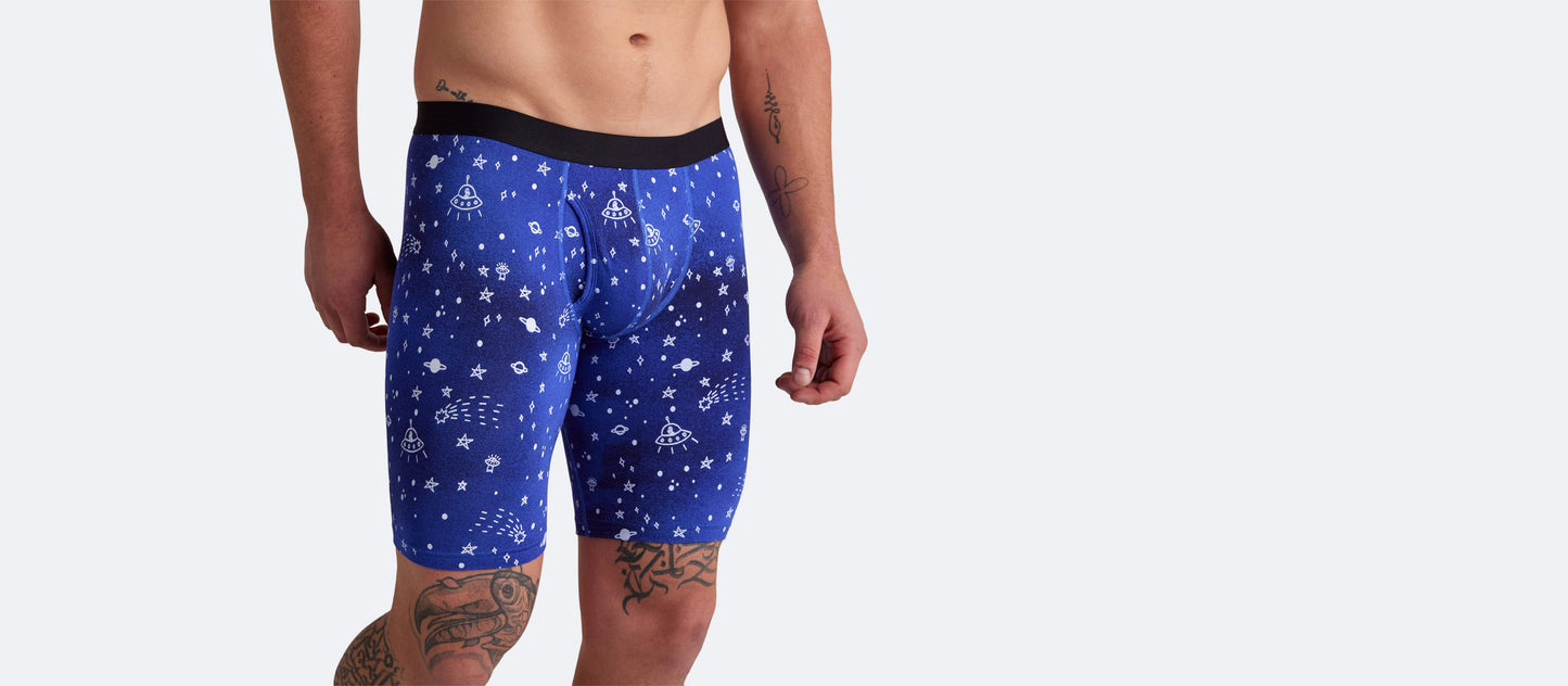 The Ball Caddy™ Long Boxer Brief w/ Fly | OuterSpaced