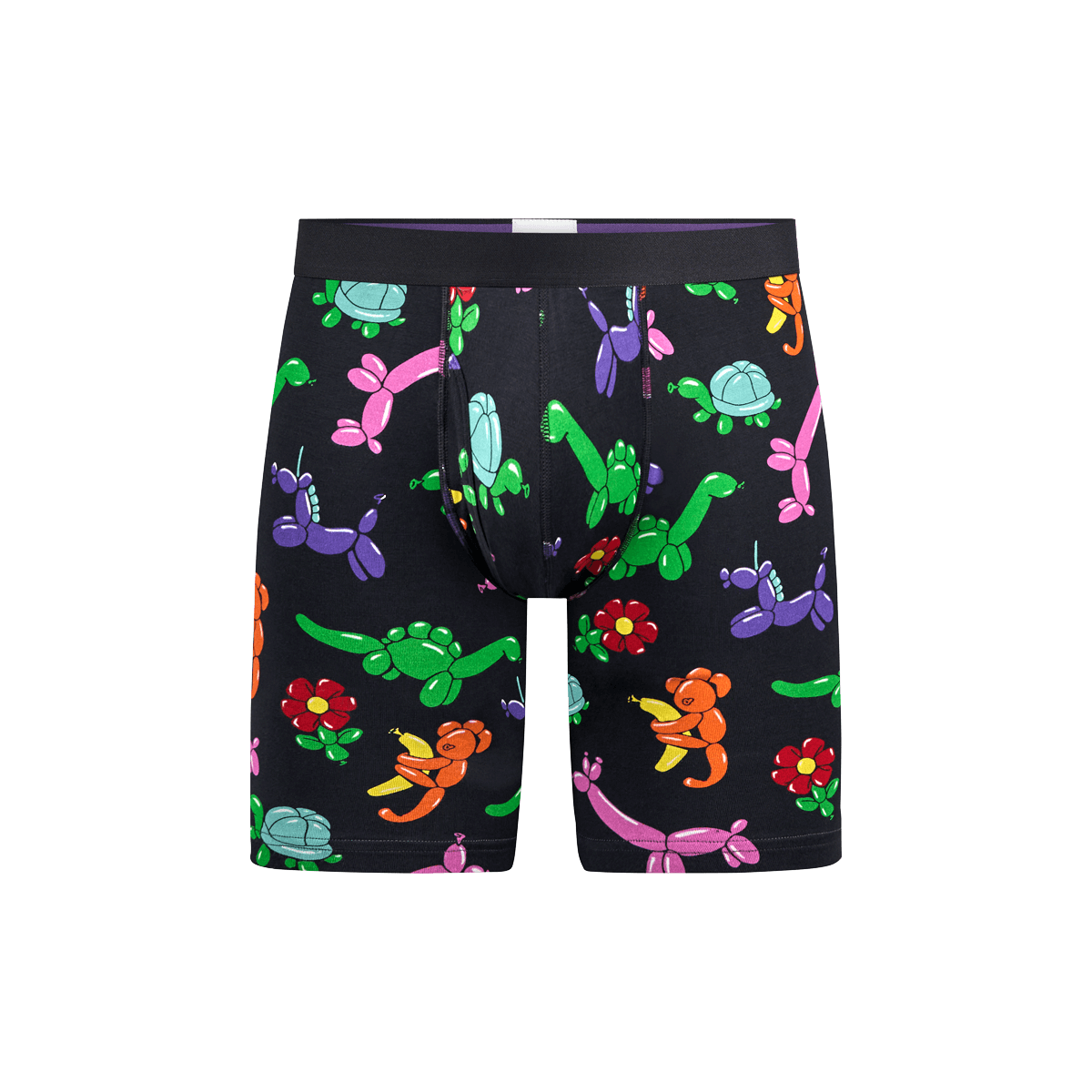 The Ball Caddy™ Long Boxer Brief w/ Fly | Party Time