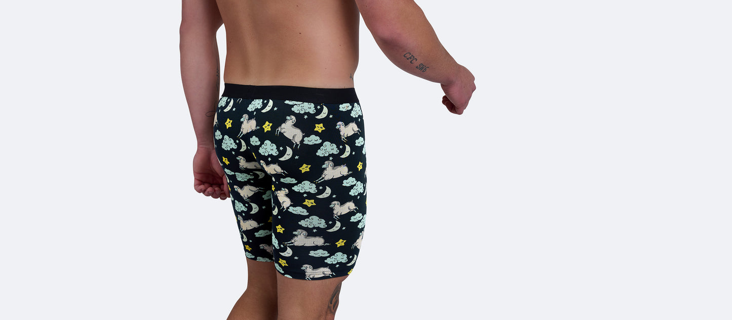 The Ball Caddy™ Long Boxer Brief w/ Fly | Sound Ashleep