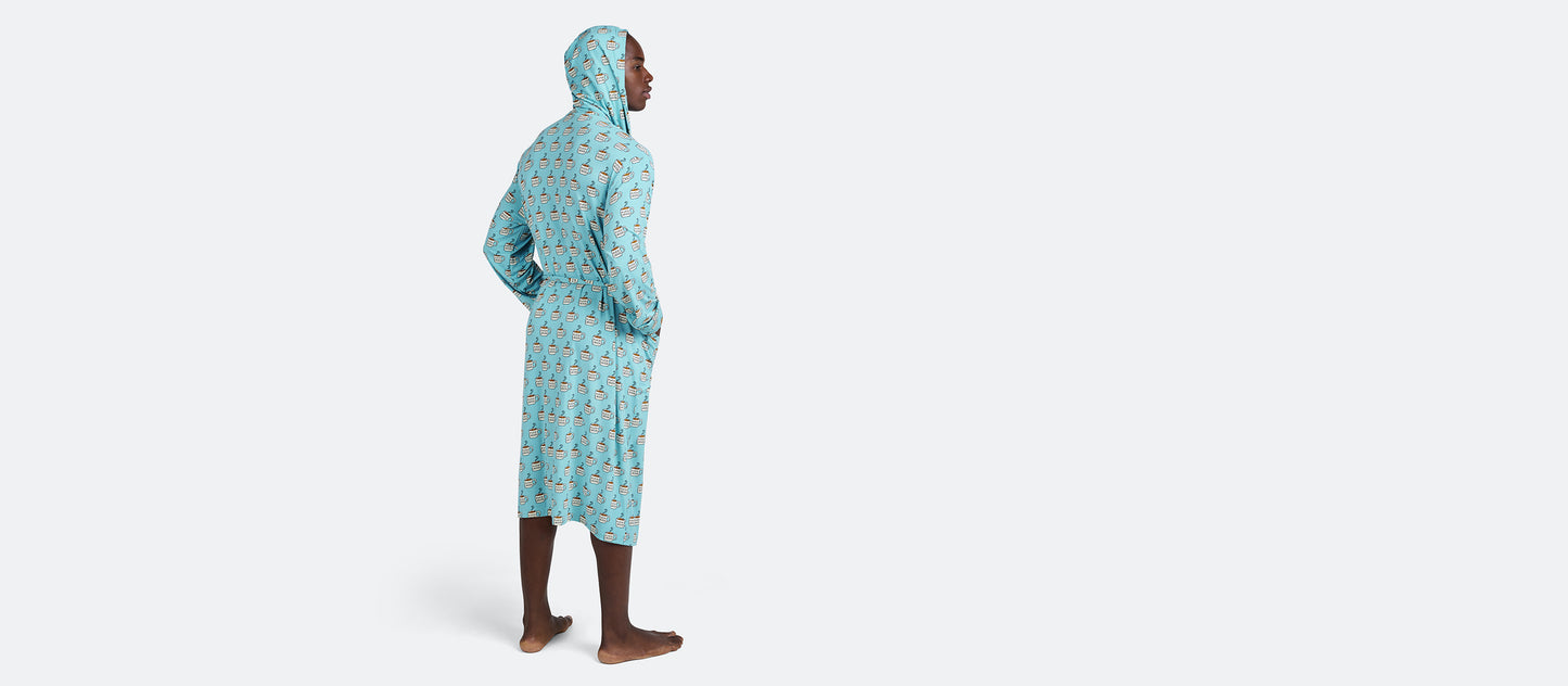 Unisex Hooded Modal Robe | F-Offee