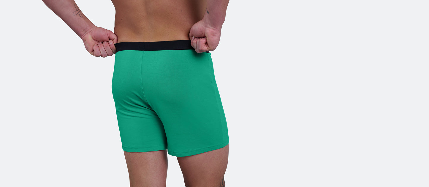 Boxer | Peacock Green