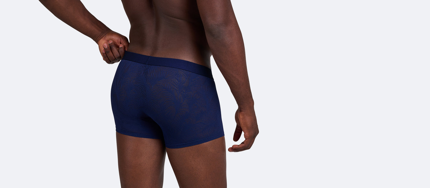 All Over Lace Trunk | Midnight Navy