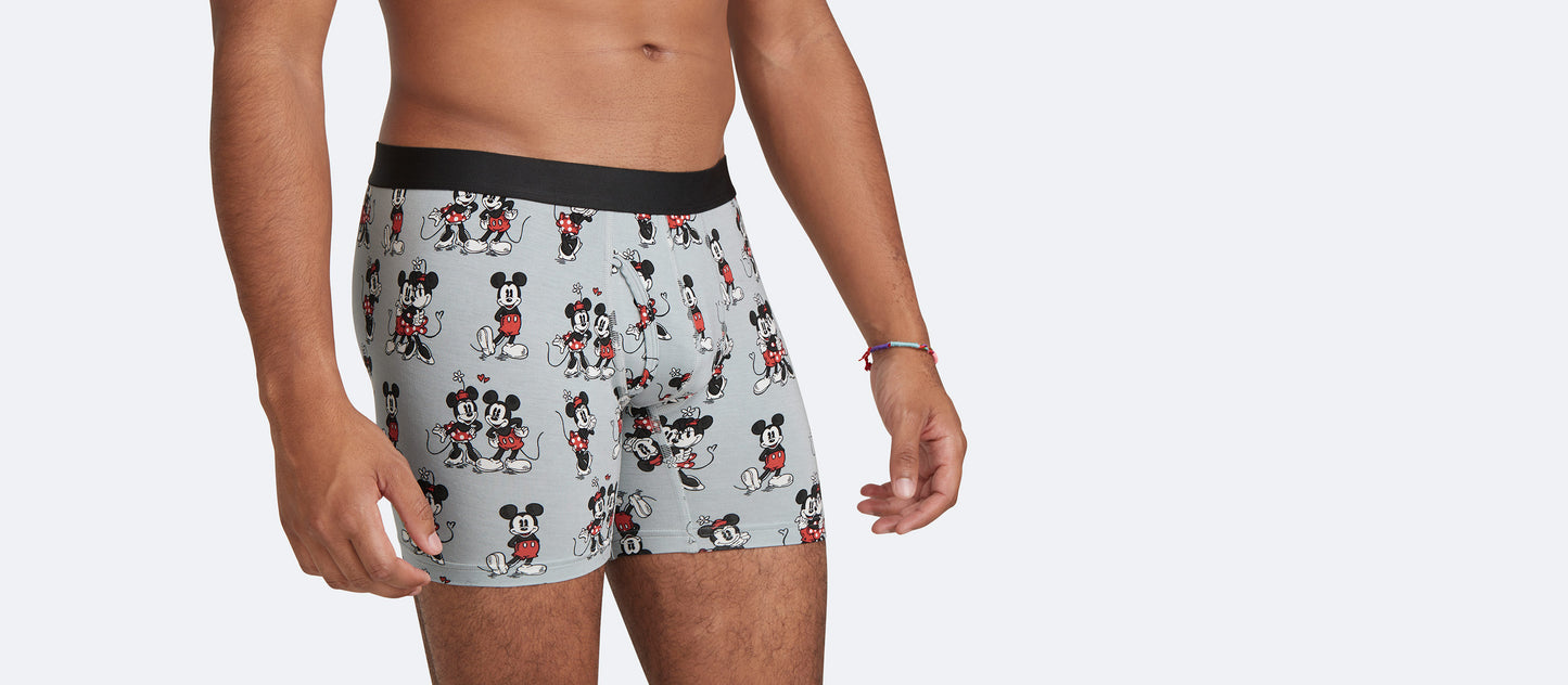 Boxer Brief w/ Fly | Mickey & Minnie