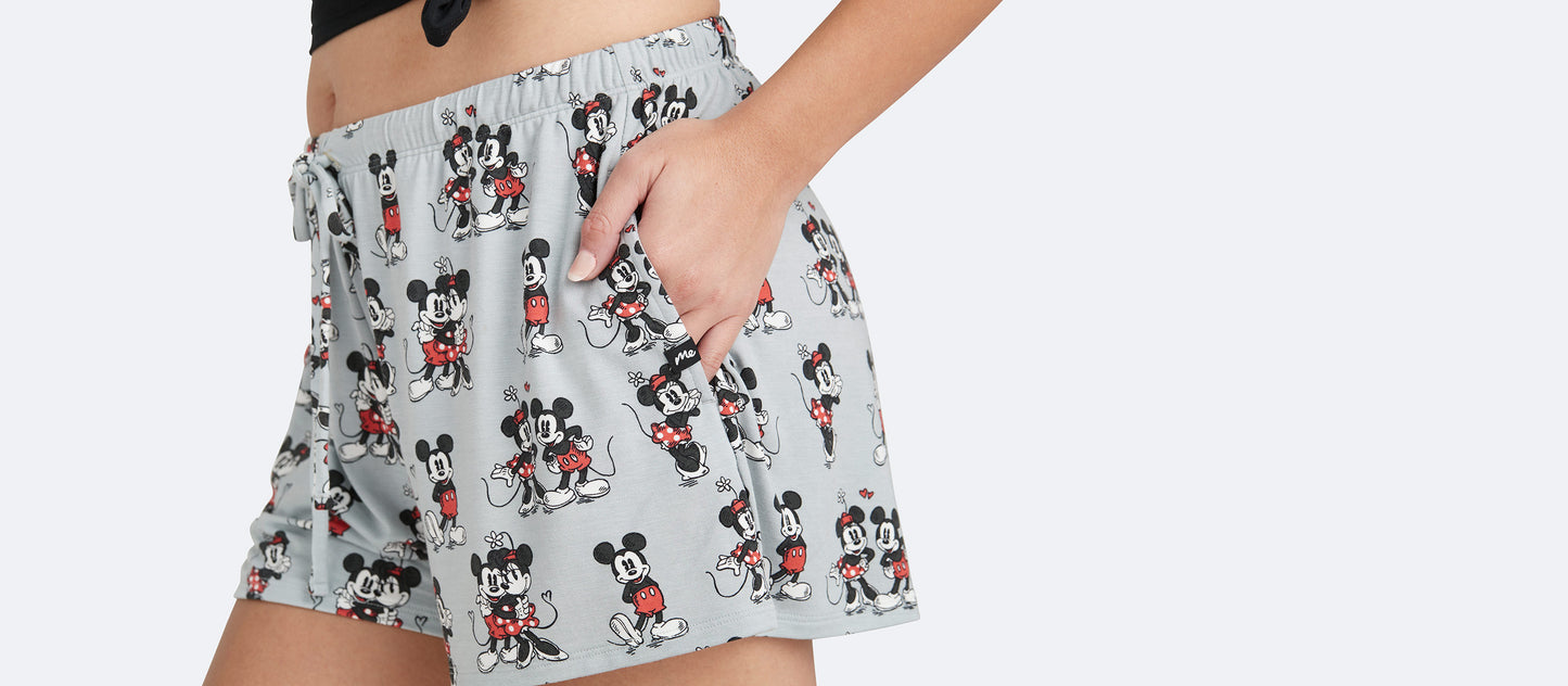 Women's Modal Short | Mickey & Minnie