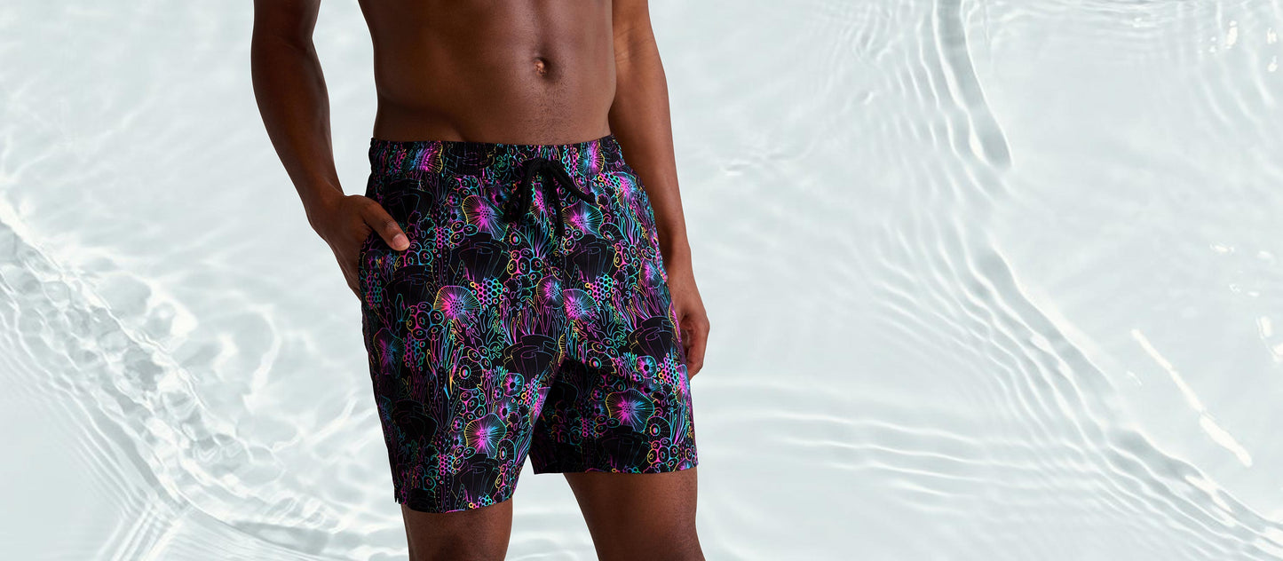 6” Active Swim Trunk | Electric Reef