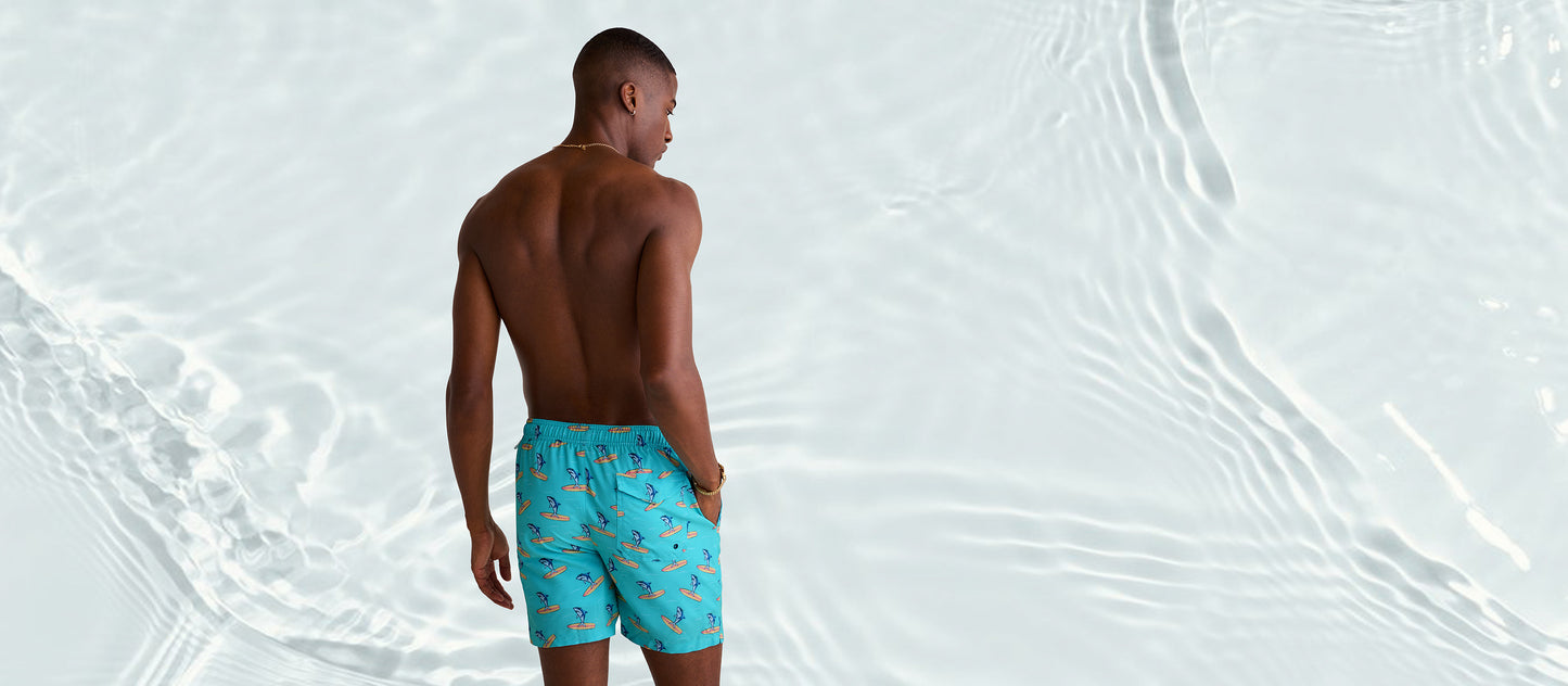 6” Active Swim Trunk | Stay Jaw-some