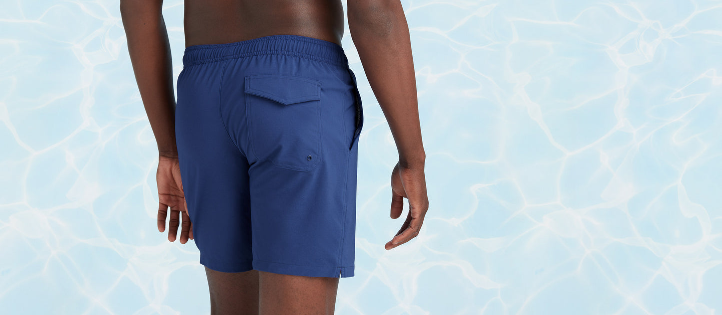 8" Swim Trunk 1.0 | Nautical Navy