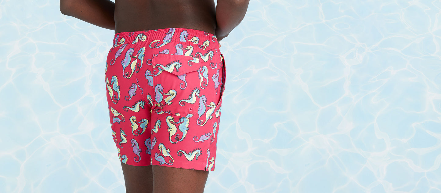 6" Swim Trunk 1.0 | Sea Horses