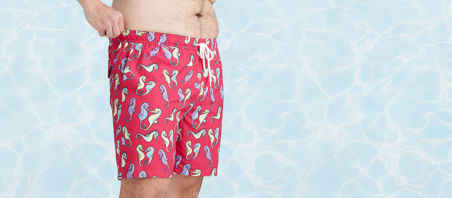 8" Swim Trunk 1.0 | Sea Horses