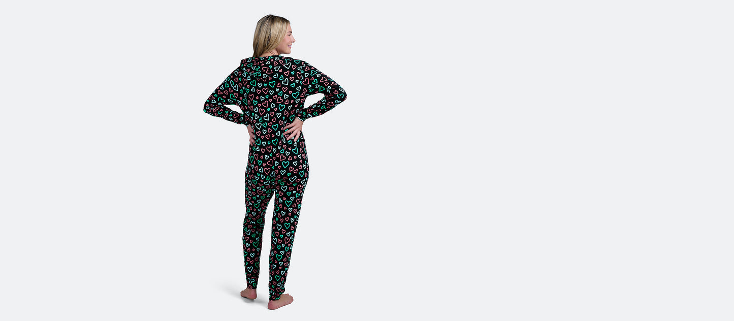 Unisex Onesie | Electric Hearts