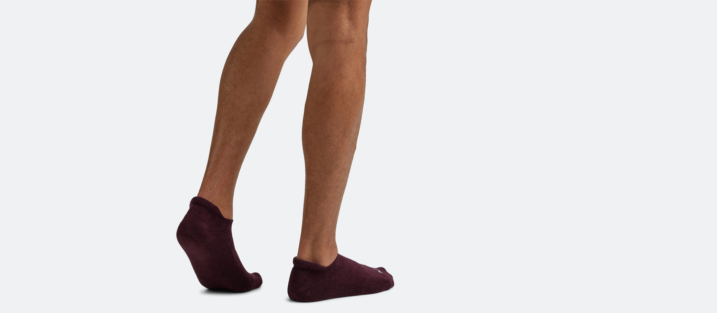 Ankle Sock | Heather Wine