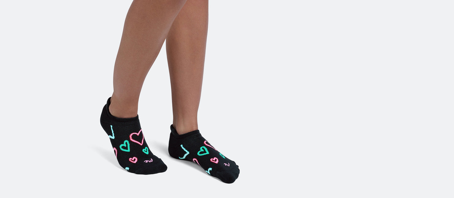 Ankle Sock | Electric Hearts