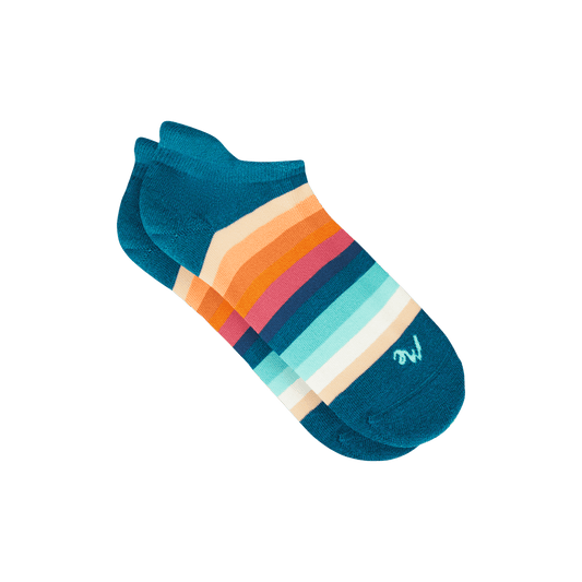 Ankle Sock | Pool Stripes