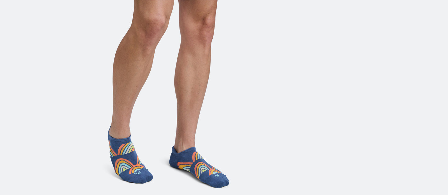 Ankle Sock | Retro Rainbows