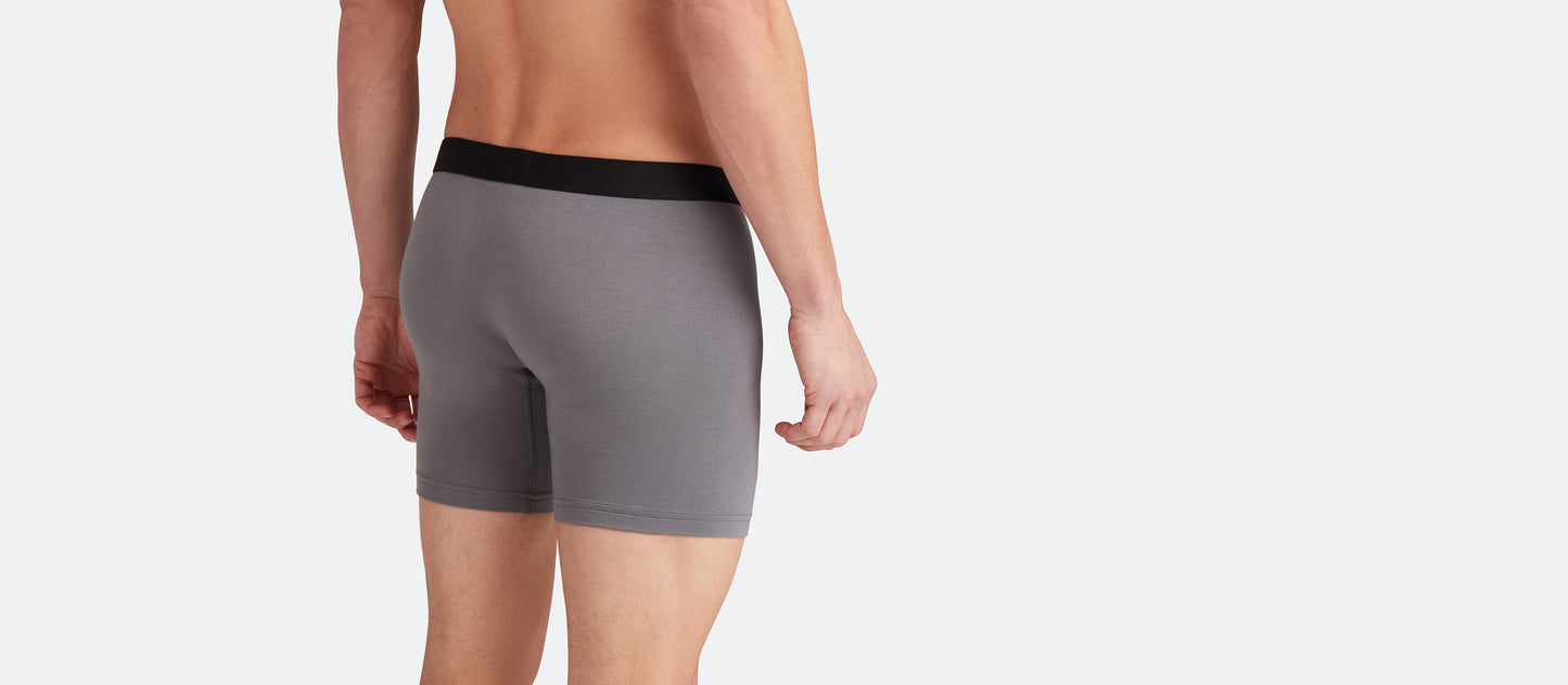 Boxer Brief w/ Fly | Grey