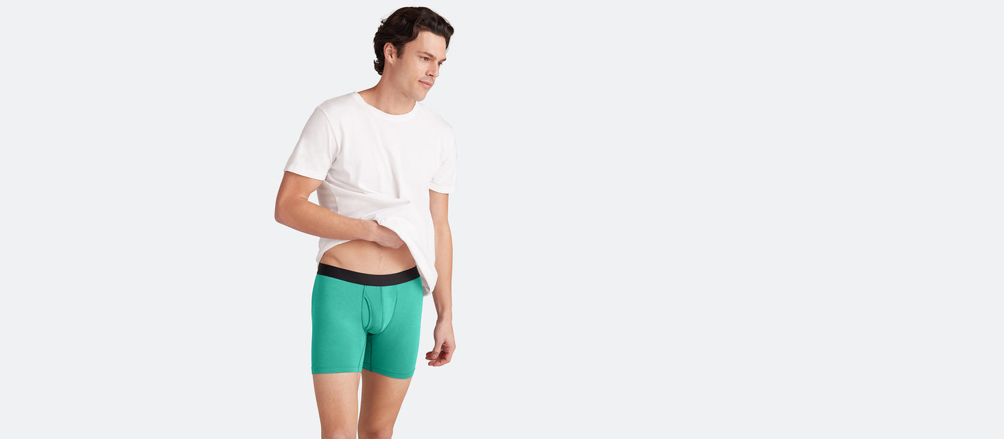 Boxer Brief w/ Fly | Minty Fresh